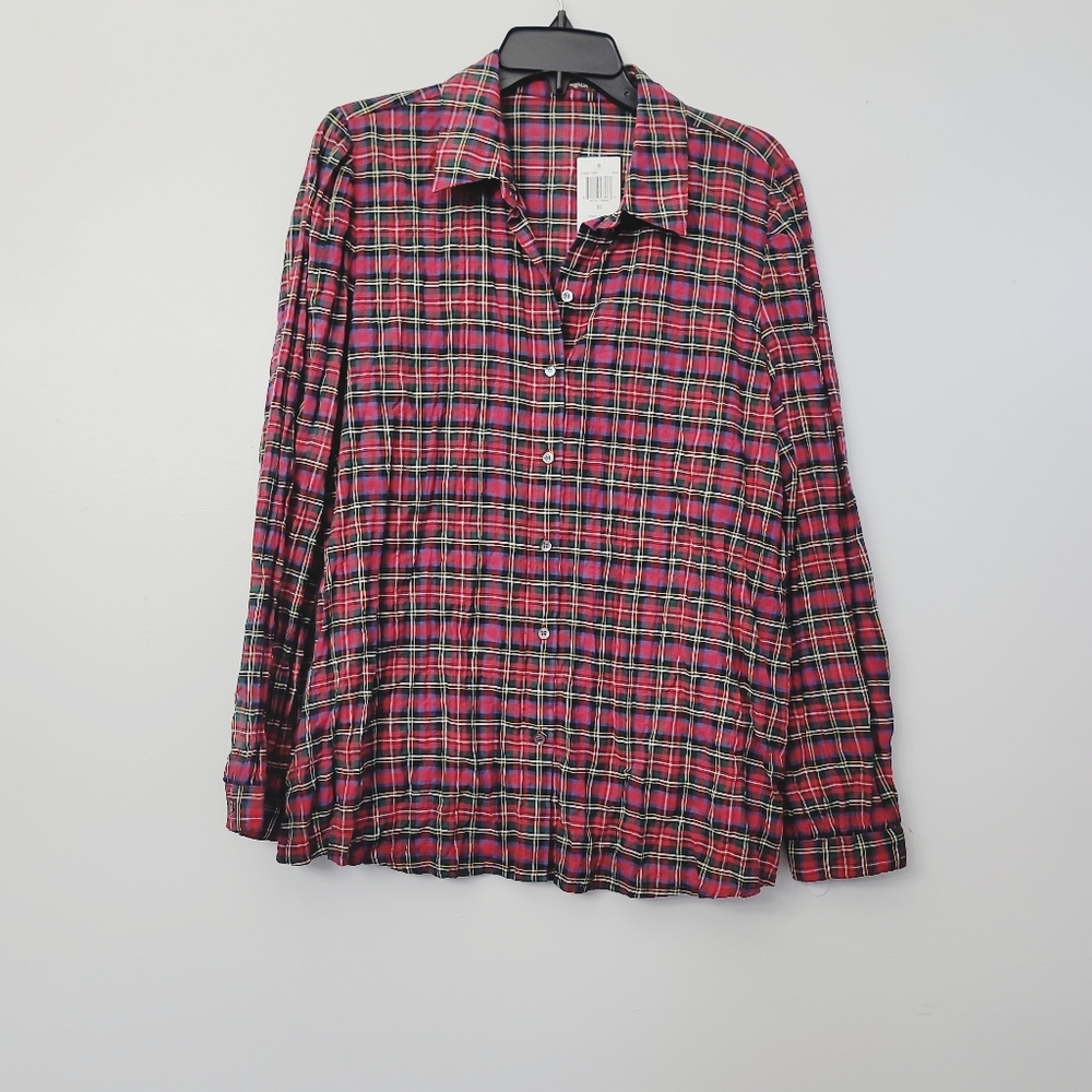 J.McLaughlin Jewel Neck Long Sleeve Blouse - Picture 5 of 11